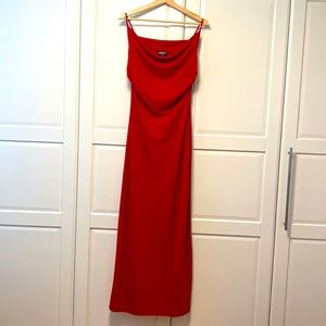 Mexx long cowl neck evening dress